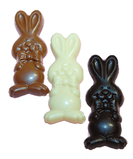 Mr Bowtie Bunny Solid Chocolate