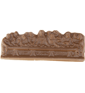 Easter Last Supper Bar Solid Chocolate